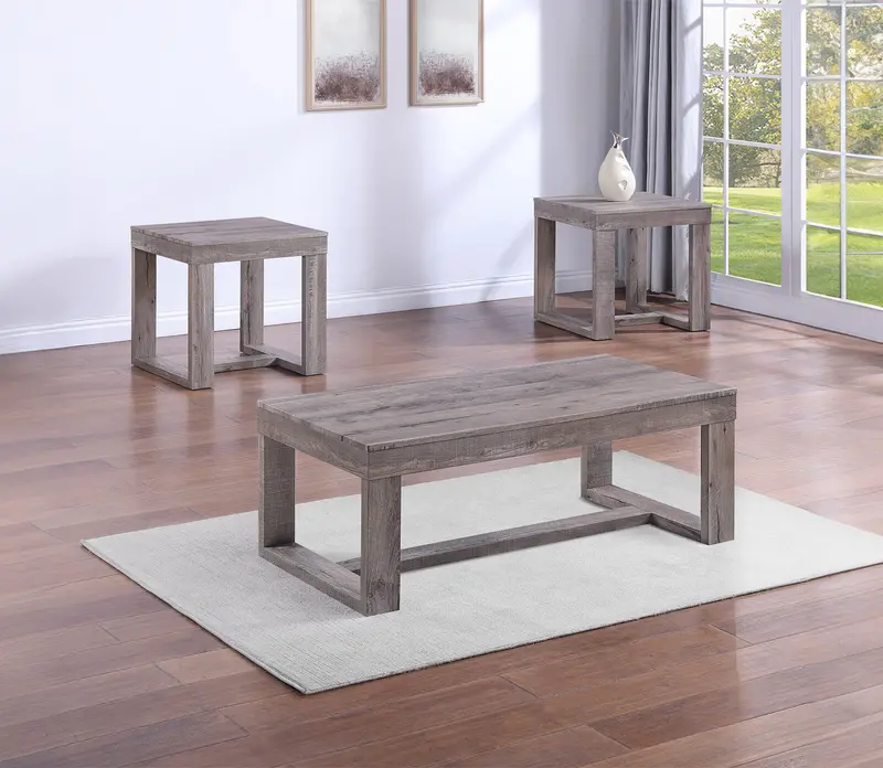 Knott Low Profile Coffee Table – Clean-Line Living Room Table