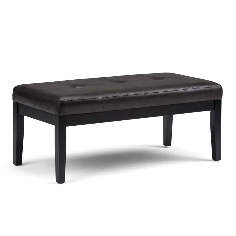 Lacey Tufted Upholstered Ottoman Bench