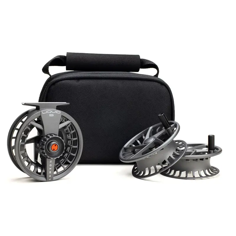 Lamson Liquid S Reel Set – Three Premium Sealed-Drag Reels for Fresh and Saltwater