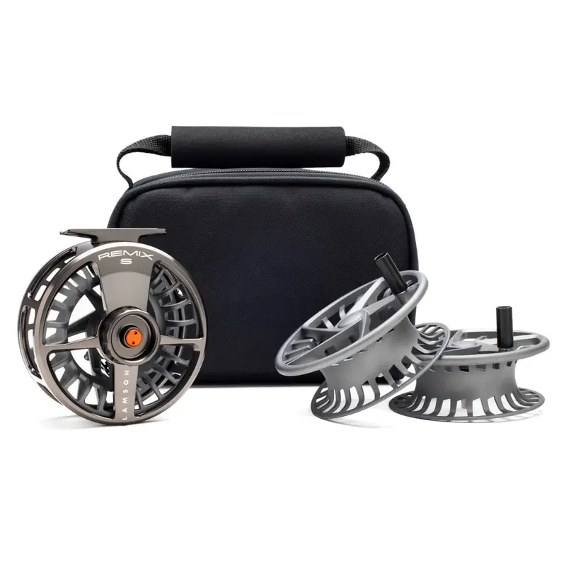 Lamson Remix S HD Reel Bundle – Three-Piece High-Drag Fly Reel Collection