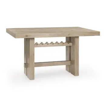 Lasinger Light Brown Counter-Height Dining Table