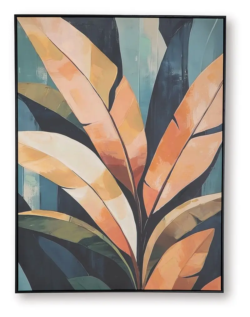 Laurelie Abstract Wall Art – Vibrant Multi-Color Statement Piece