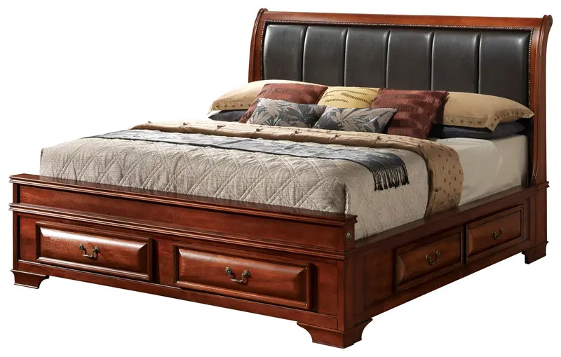 LaVita Under-Bed Storage Platform Bed