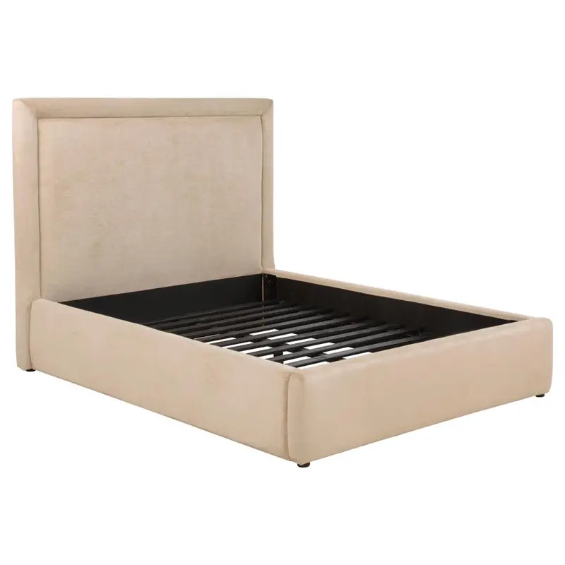 Lawson Fabric Upholstered Platform Bed – Low Profile Design