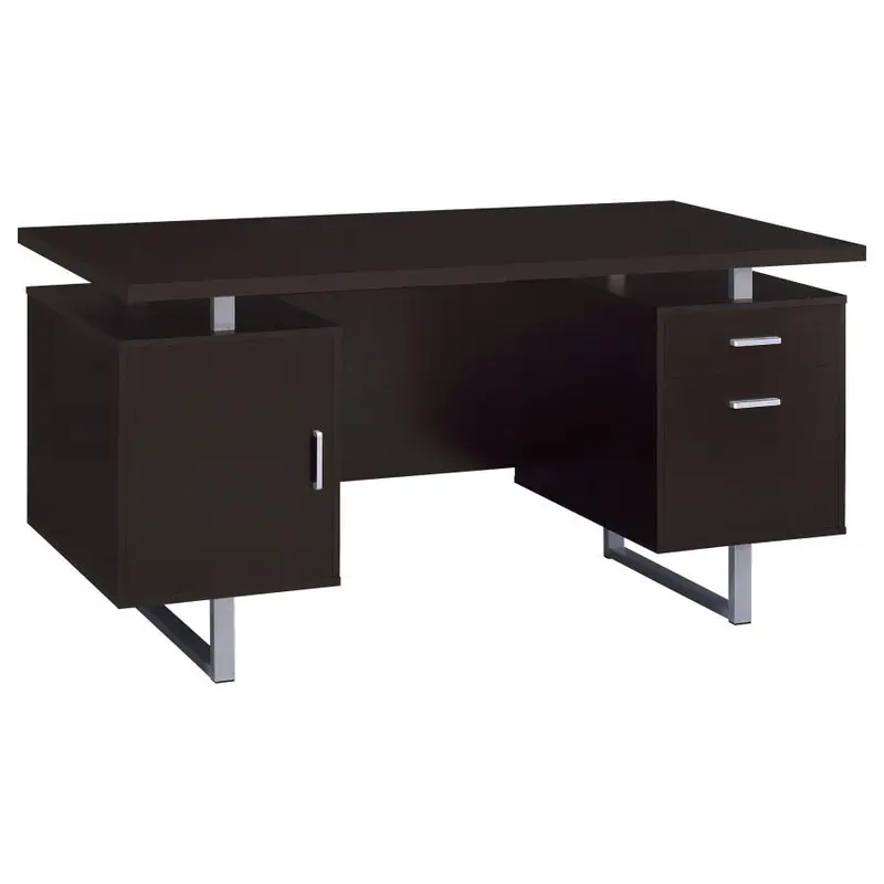 Lawtey 2-Drawer Home Office Computer Desk