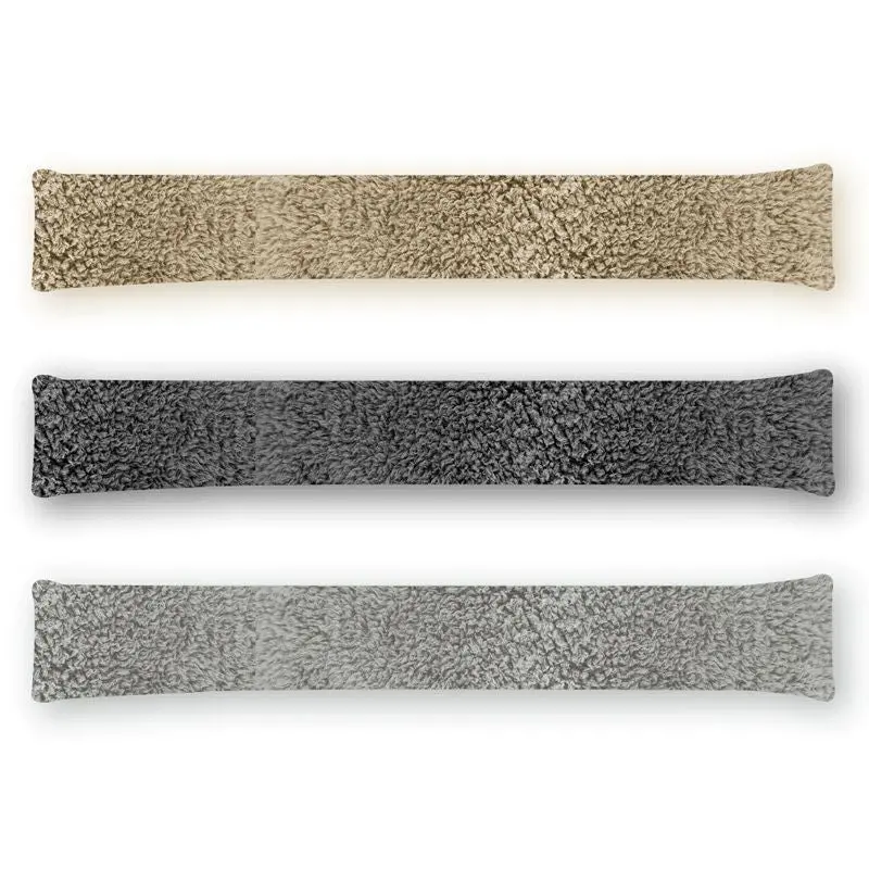 Light Grey Toasty Draught Excluder – 88 cm Length for Doors
