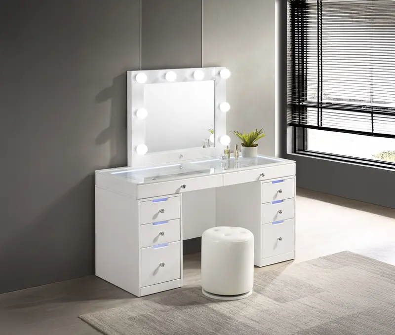 Luxo White Vanity Cabinet