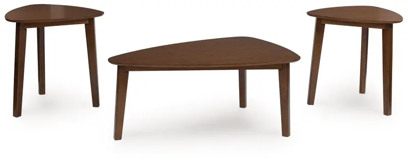 Lyncott Wooden Nesting Tables – Set of 3 Rustic Occasional Tables