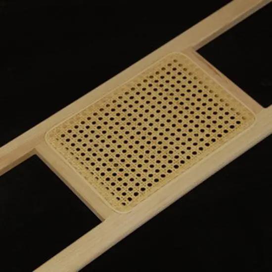 Machine-Caned Canoe Seat Pair – Traditional Finish