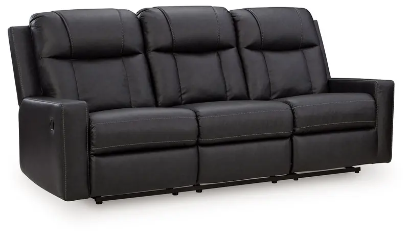 Mackmenville Modern Reclining Sofa with Comfortable Lounge Design