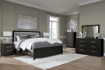 Maeling Upholstered Panel Headboard with Soft-Textured Fabric Covering