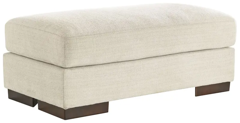 Maggie Matching Fabric Ottoman for Coordinated Seating