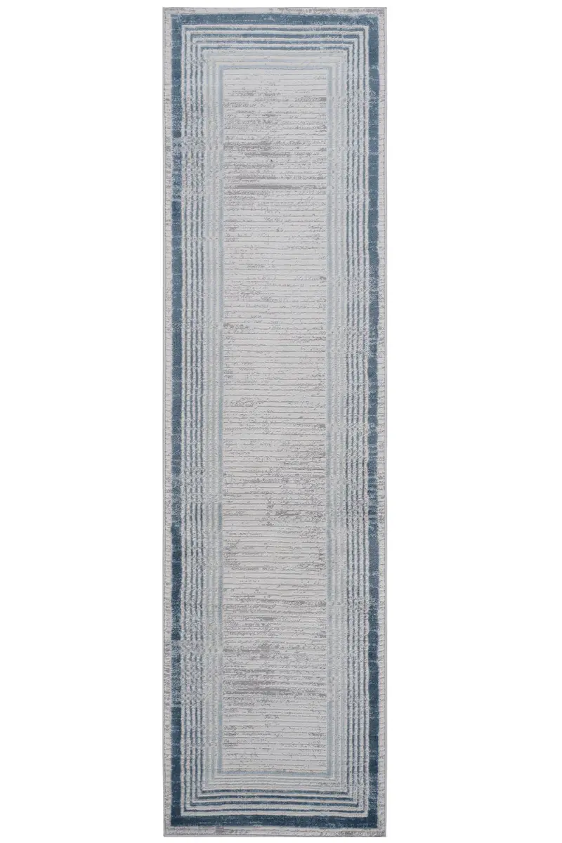 Marfi Decorative Bordered Floor Rug