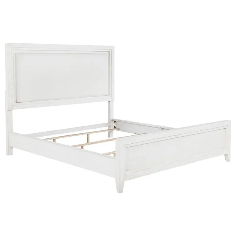 Marielle Solid Wood Panel Bed Frame