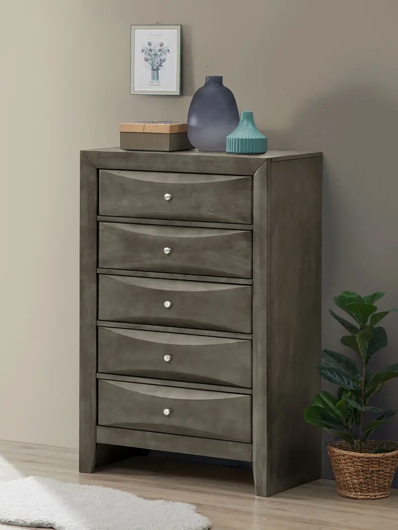Marilla Wooden Chest with Classic Proportions