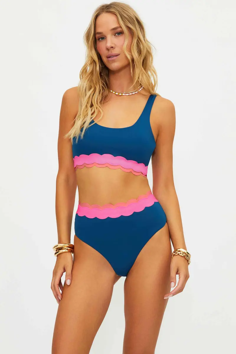 Marin Seashell Isle Colorblock Top