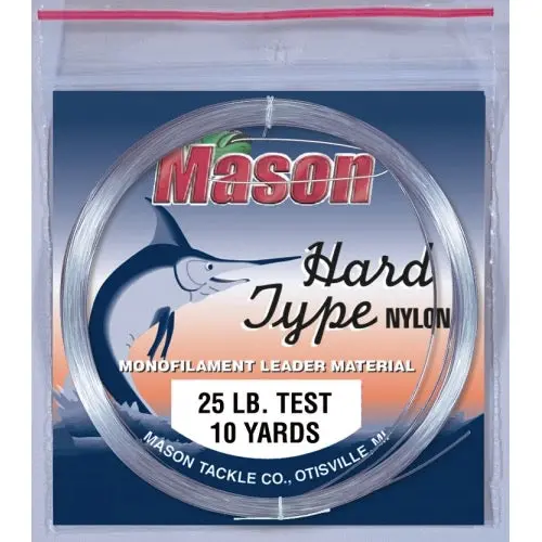 Mason Hard Mono Fishing Leader Material