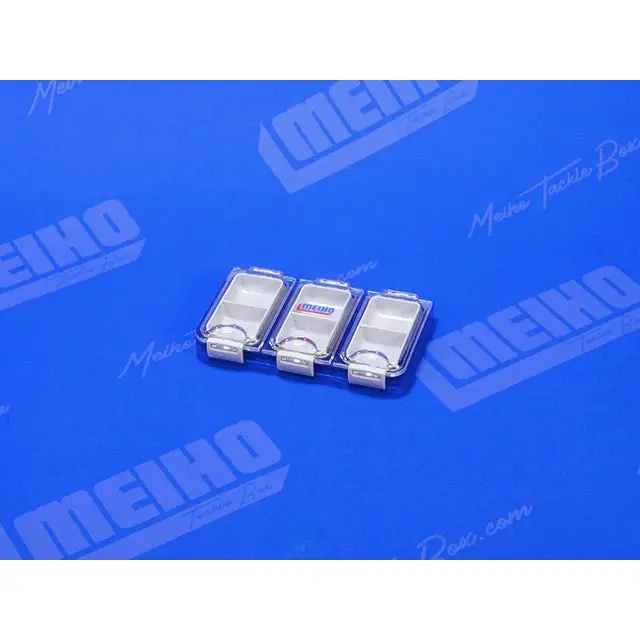 Meiho WG-6 Waterproof 6-Compartment Fly Case