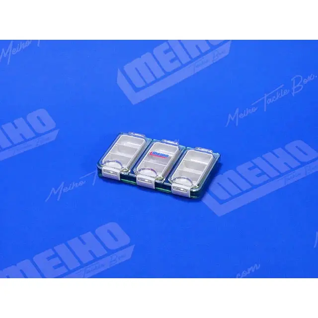 Meiho WG-9 Waterproof 9-Compartment Fly Box