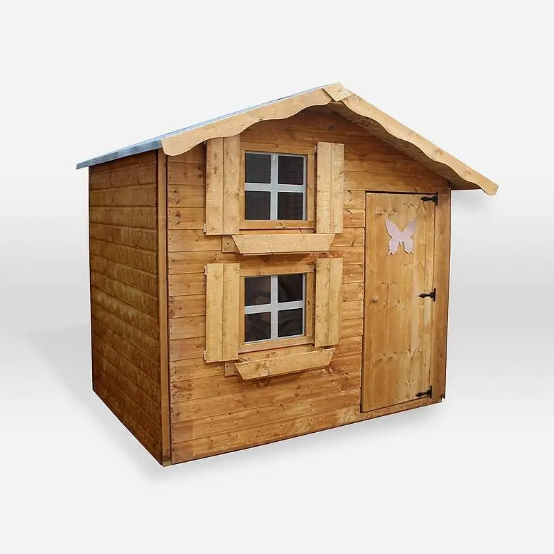 Mercia Snowdrop Children’s Apex Playhouse – 7’6″ x 5’11”, Dip-Treated Shiplap