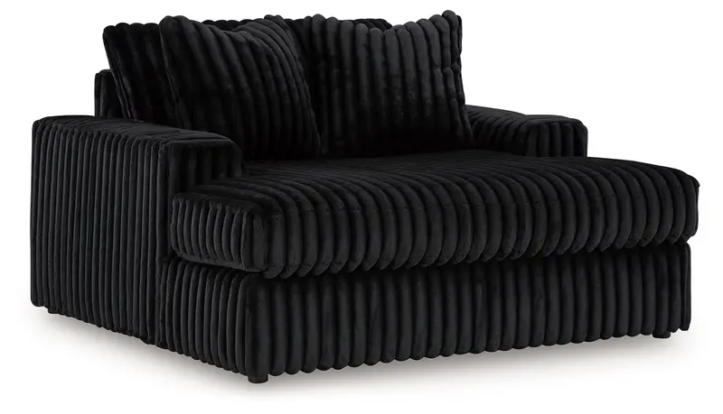 Midnight-Madness Oversized Chaise Lounge