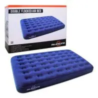 Milestone Double Airbed with Flocked Top – Comfortable Camping Sleep Solution