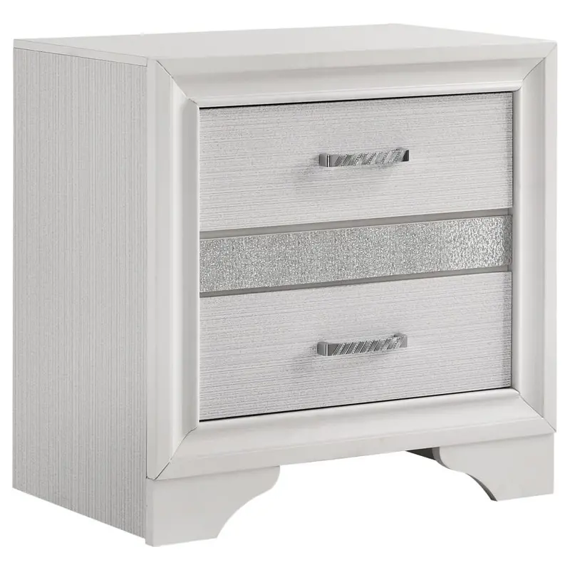 Miranda 2-Drawer Nightstand with Soft-Close Drawers