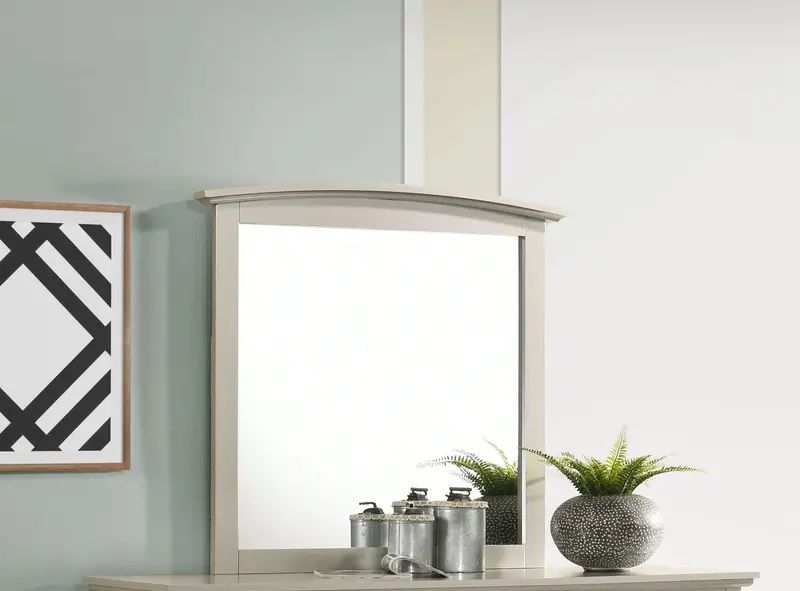 Modern Farmhouse Wall Mirror – Elegant Framed Design