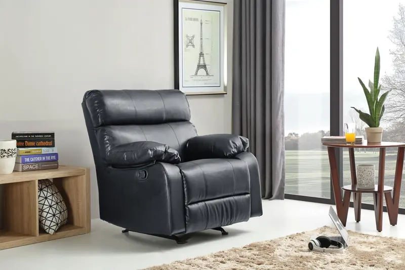 Modern Rocker Recliner with Ergonomic Support and Sleek Profile