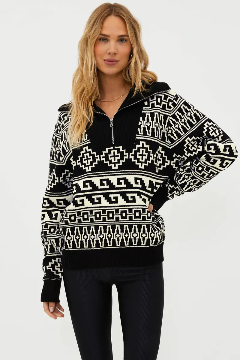Monterey Textured Sweater Inspired by Sea Salt Waves
