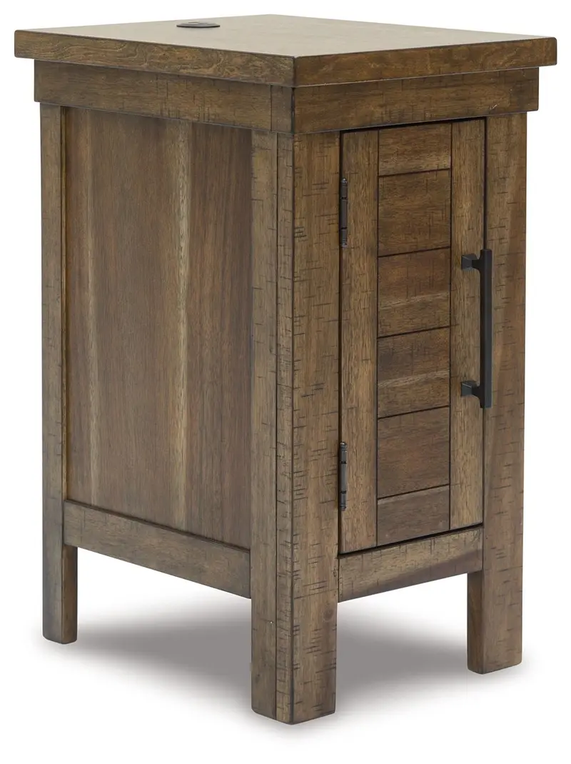 Moriville Grayish Brown Chair-Side End Table – Space-Saving Solution