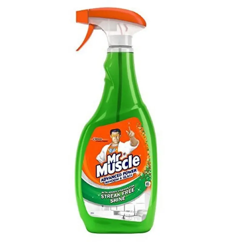 Mr Muscle Power Glass Cleaner – Streak-Free Formula, 500ml