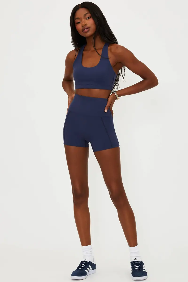 Nali Compression Bike Shorts in Ultramarine Matte