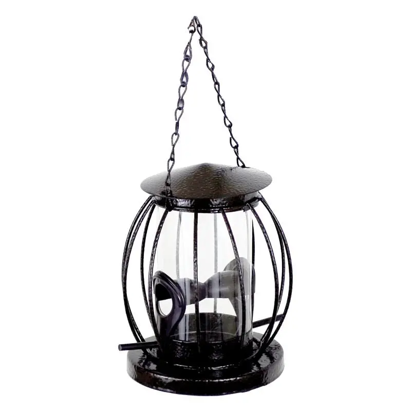 Nature Watch Wild Bird Lantern Seed Feeder – Decorative Hanging Design