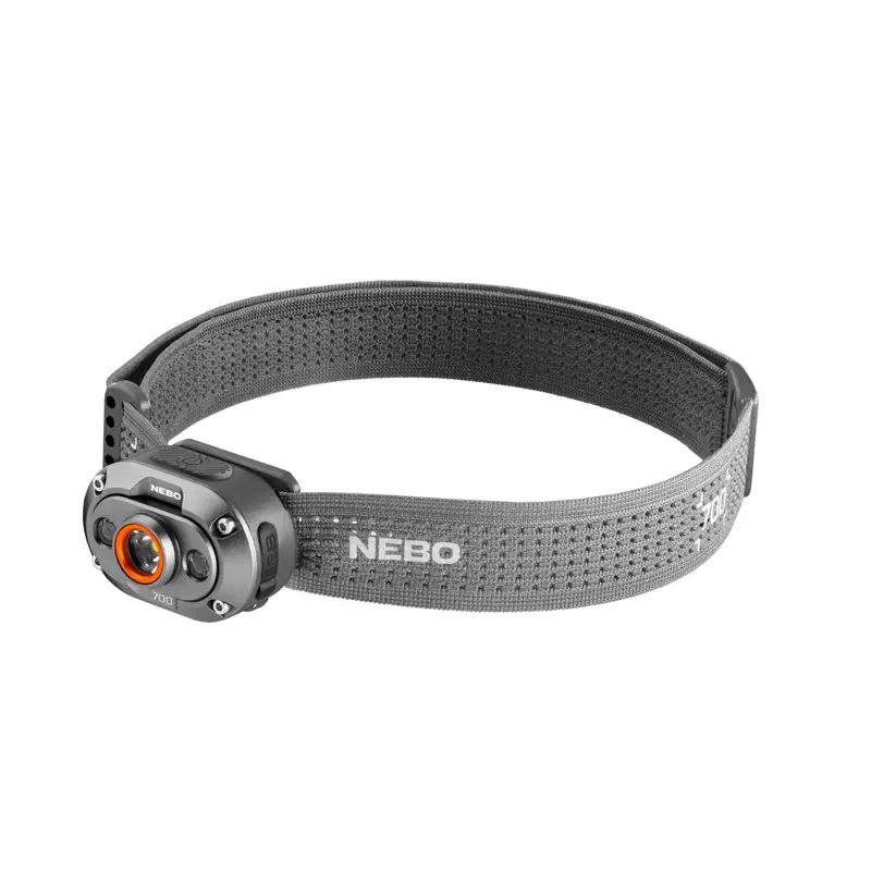 NEBO Mycro 700 LED Headlamp – Rechargeable, Adjustable Brightness Hands-Free Light