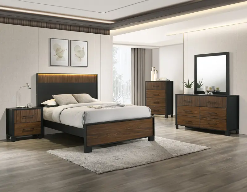 Nemy Modern Nightstand with Drawer
