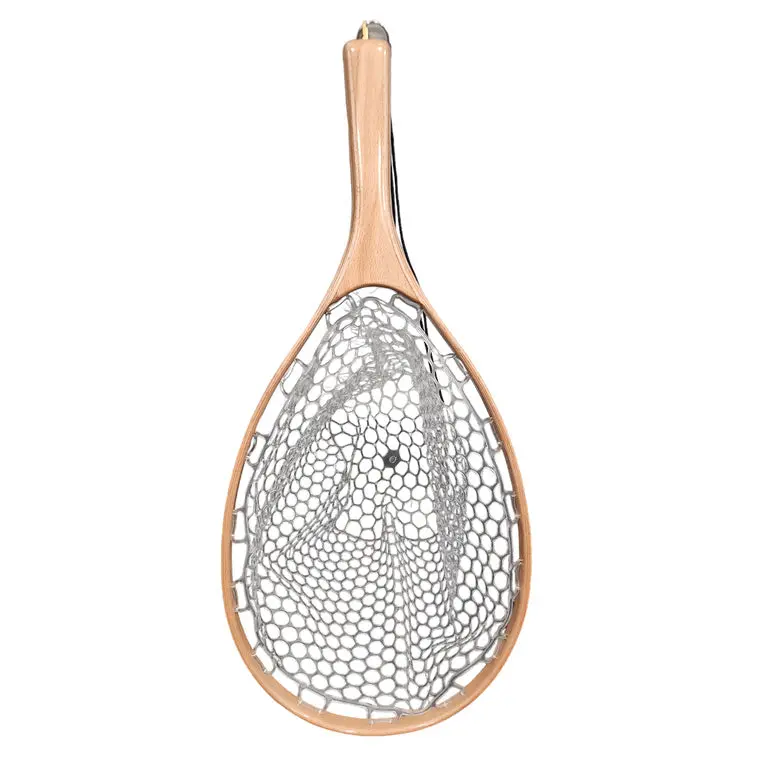 New Phase Classic Wooden Landing Net – Handcrafted