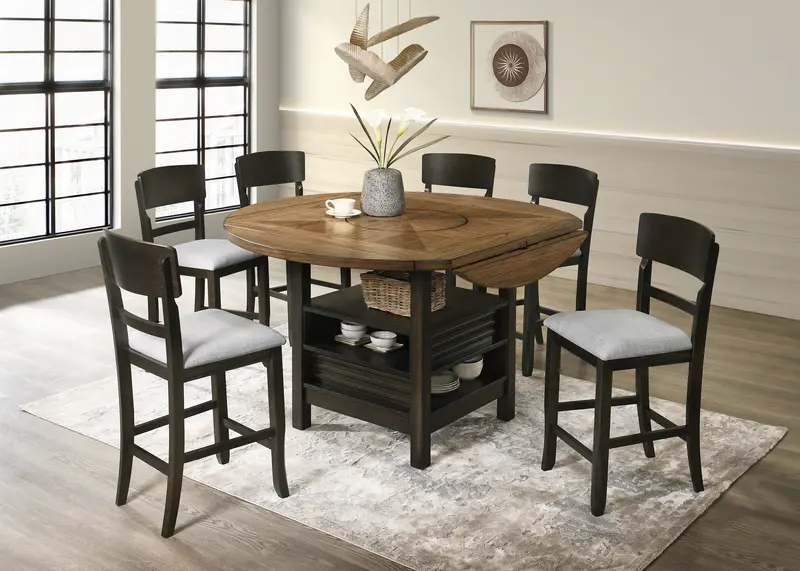 Oakly Counter Height Dining Chair – Coordinating Wooden Bar Stool