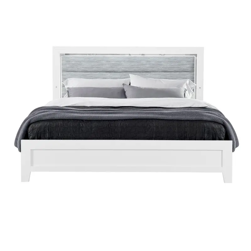 Omoda Bedroom Set – Five-Piece Modern Collection with Soft Glow LED Details