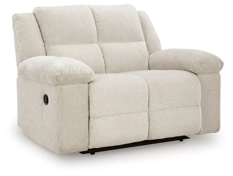Orlen Zero-Wall Clearance Wide-Seat Recliner in Winter Fabric