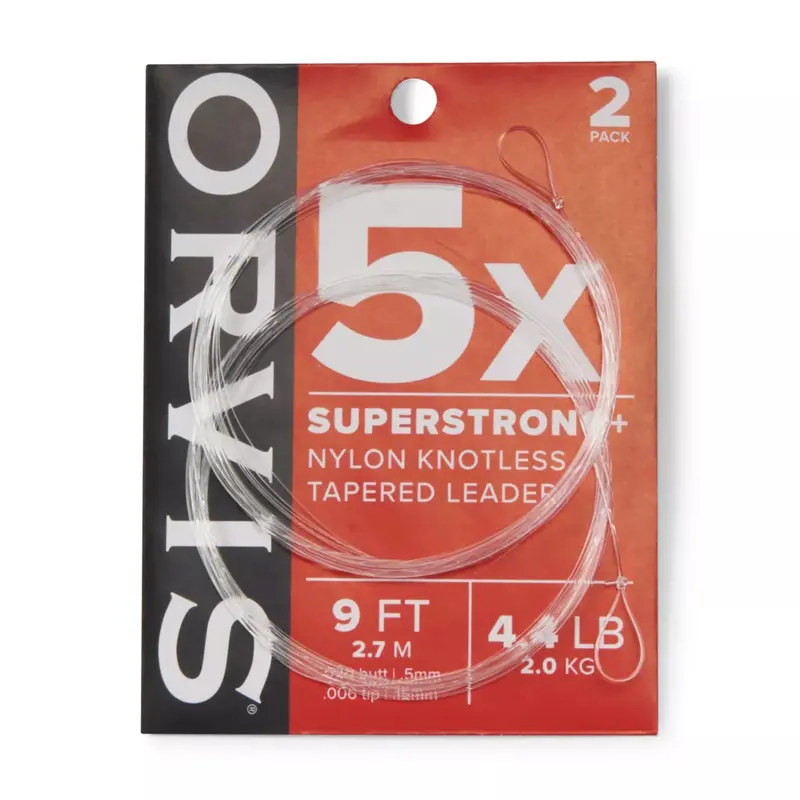 Orvis Super Strong Leader Pack – 2-Pack with Updated Packaging