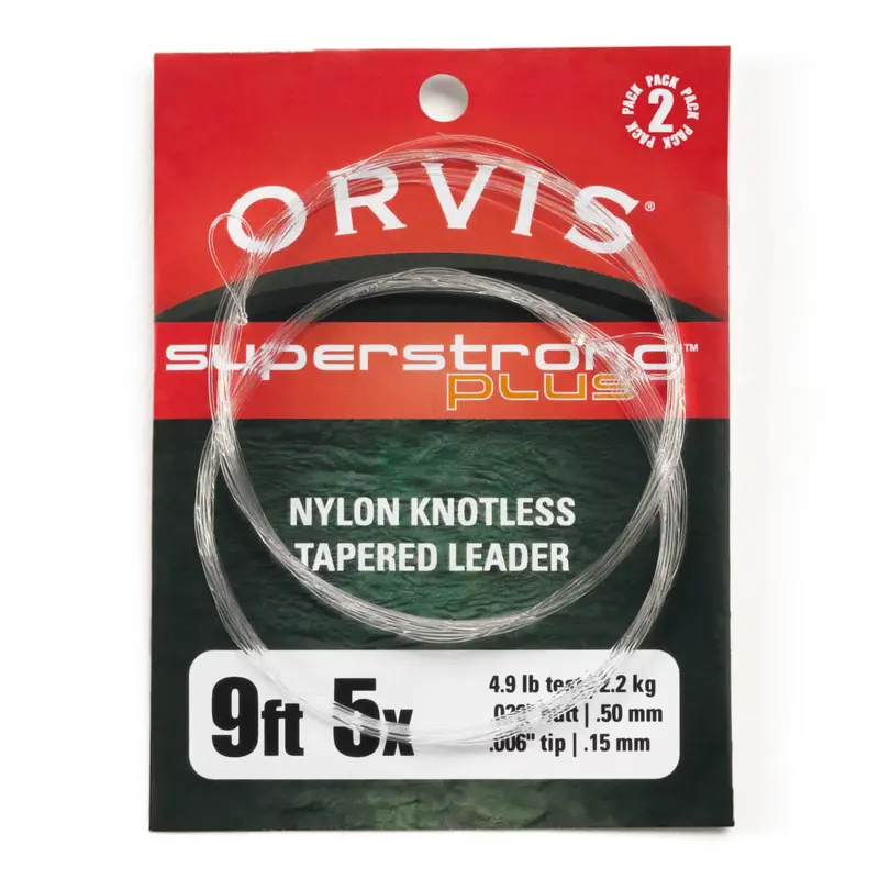 Orvis Super Strong Plus Leaders – 2-Pack, Trout-Tuned Taper