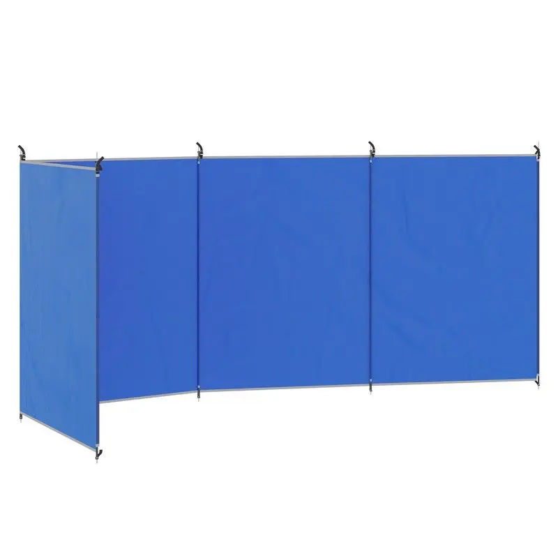 Outsunny Portable Camping Windbreak for Outdoor Comfort