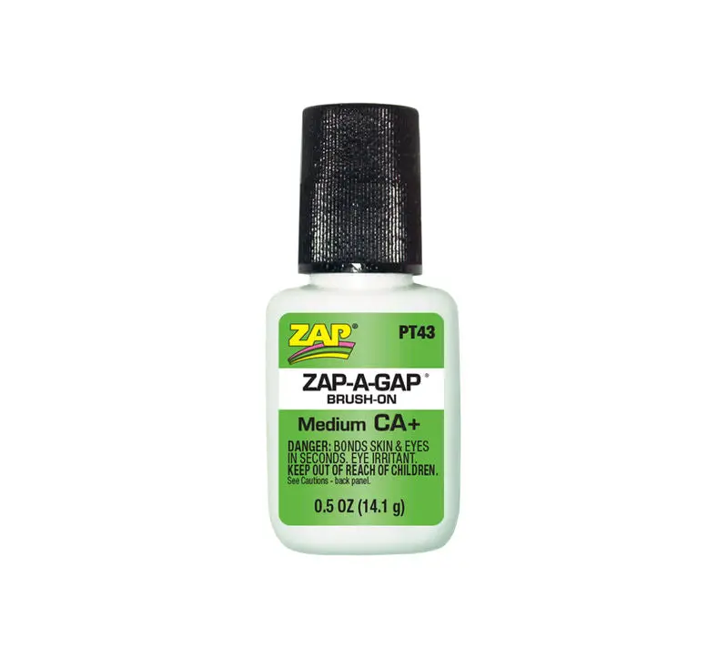 Pacer Zap-A-Gap Brush-On Adhesive – 0.5 oz Bottle