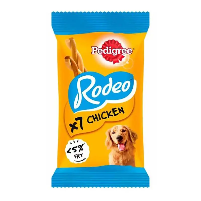 Pedigree Rodeo Chicken Sticks – 7-Stick Pack for Dogs