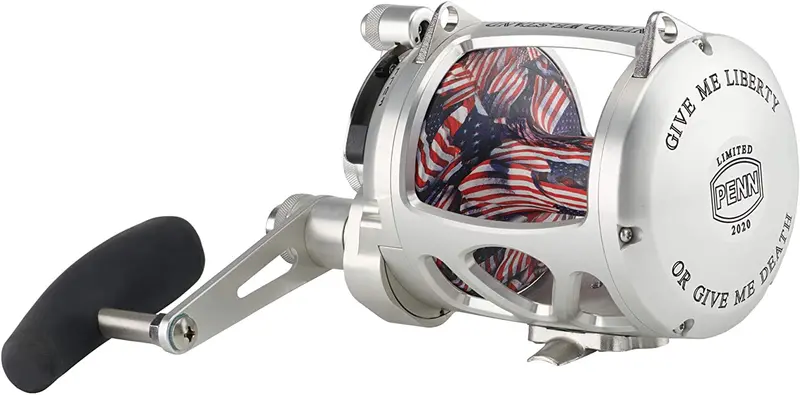Penn International INT50VIW2020 “United We Stand” Trolling Reel