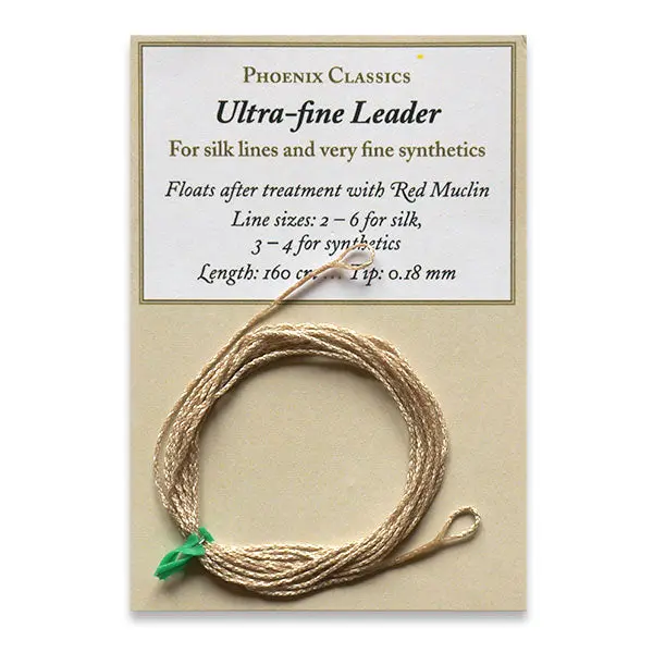 Phoenix Ultra-Fine Braided Leader – Low-Visibility Freshwater Option
