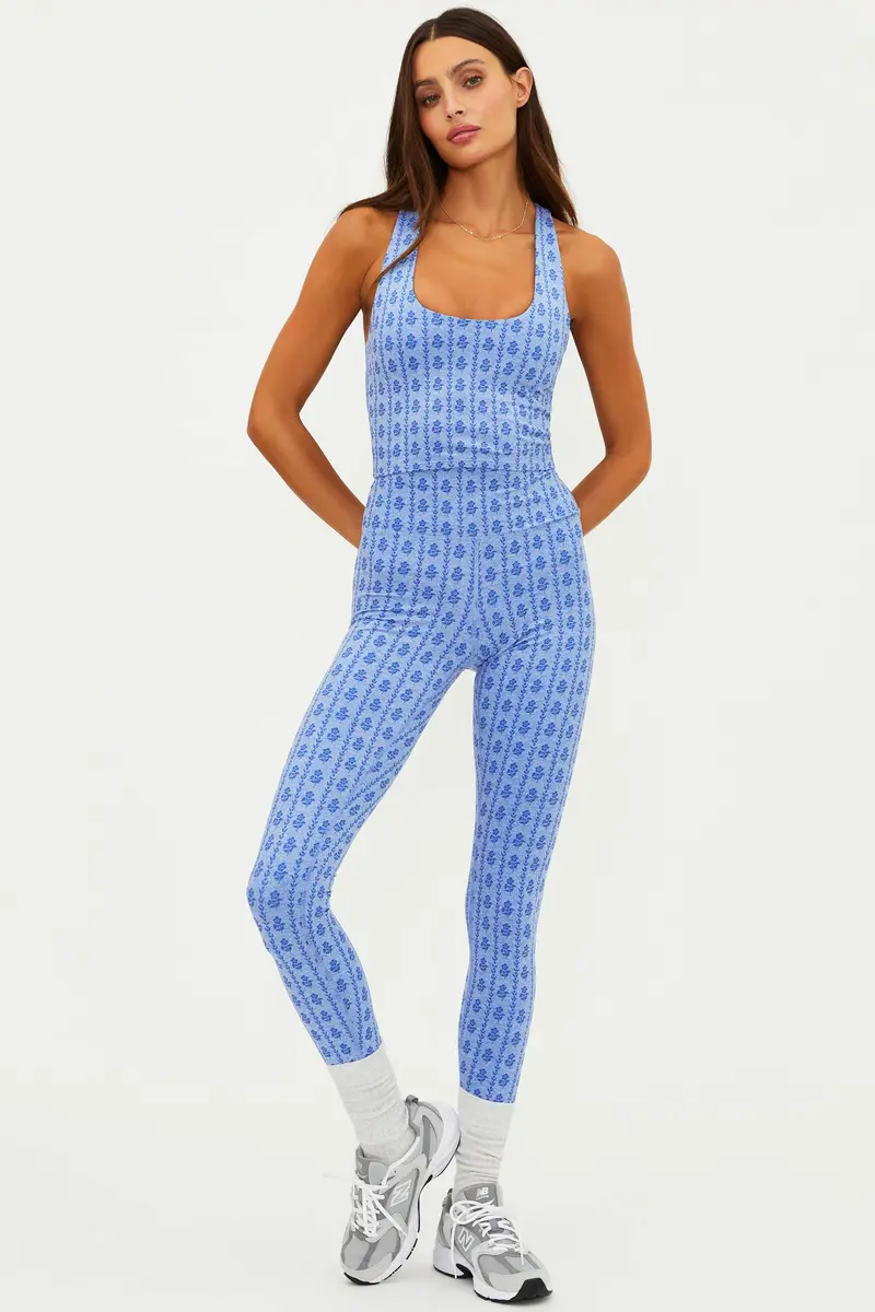 Piper High-Waisted Leggings – Sapphire Soft Serve