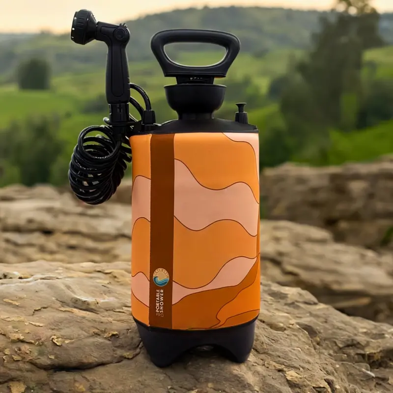 Portable Shower PRO – Mountain Rise 10L Outdoor Shower System