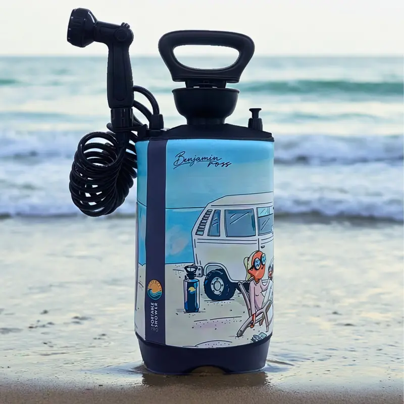 Portable Shower PRO – Stoked 10L Adventure Shower System